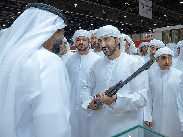 Look: Sheikh Hamdan visits ADIHEX 2025 in Abu Dhabi