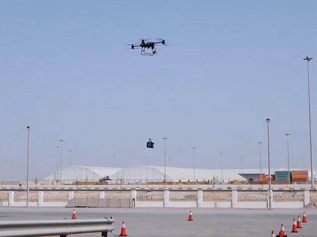 Abu Dhabi tests drone delivery in push toward smarter logistics