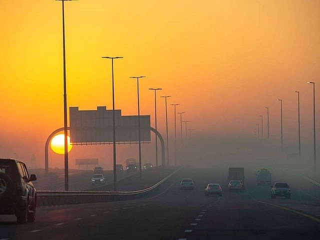Why UAE weather brings dense morning fog and humidity as the long summer ends?