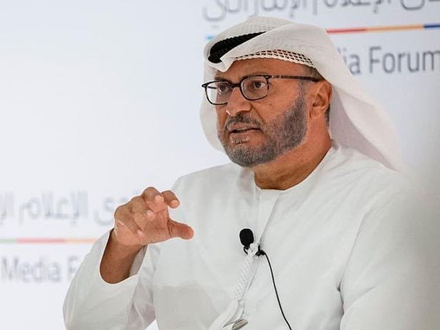 UAE ‘Probably’ Won’t Join Gaza Stabilisation Force: Gargash