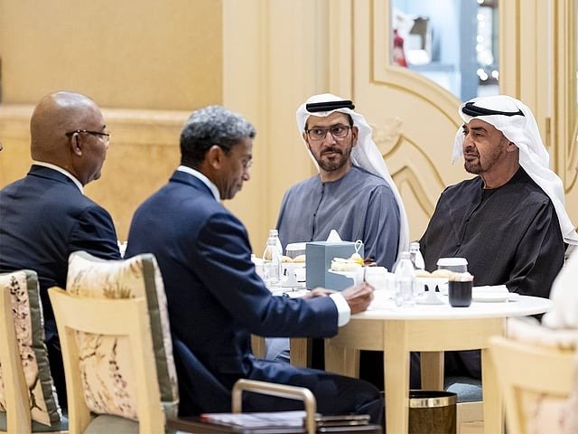 UAE and Seychelles Presidents Discuss Stronger Development Partnership
